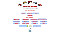 Desktop Screenshot of binderbooks.com